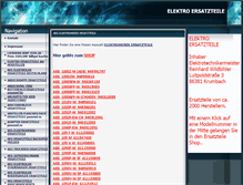 Tablet Screenshot of elektroersatzteile.eu